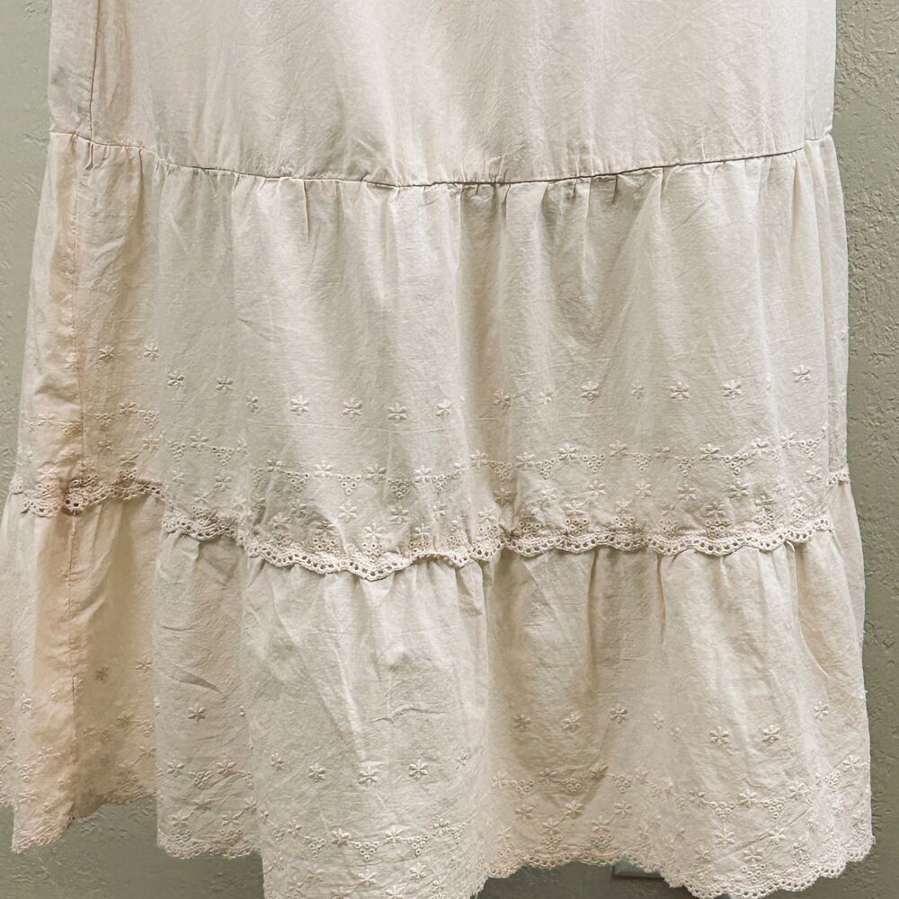John Galt Nadia Maxi Skirt Light beige Junior One Size - Picture 3 of 9
